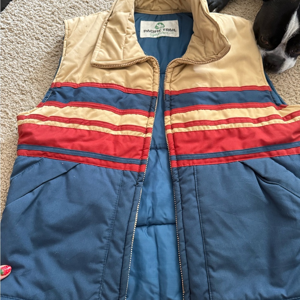 Pacific Trail Colorful Striped Vest